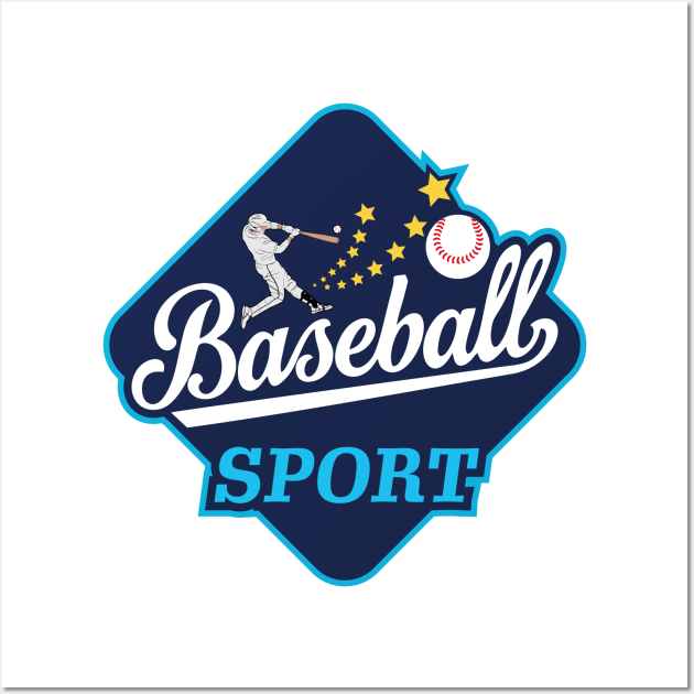 Baseball Sports Merch Wall Art by VISUALUV